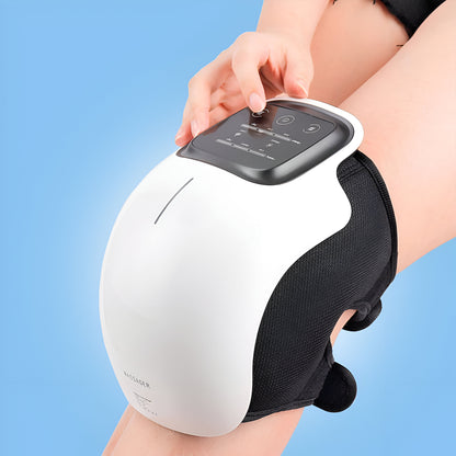 VibroHeat Knee Massager with Red Light Therapy